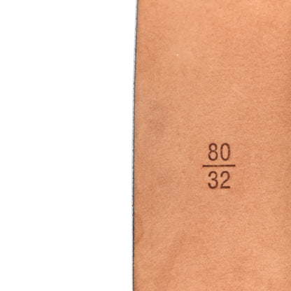 Louis Vuitton Calfskin Ceinture Belt 80 32 Black 5 of 10