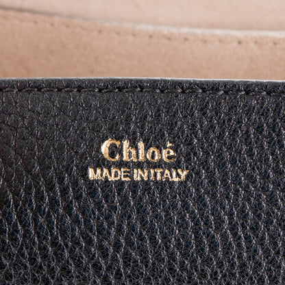 Chloe Grained Lambskin Drew Shoulder Bag Black 7 of 7