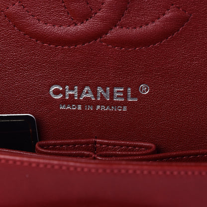 Chanel Lambskin Quilted Medium Double Flap Red 6 of 10