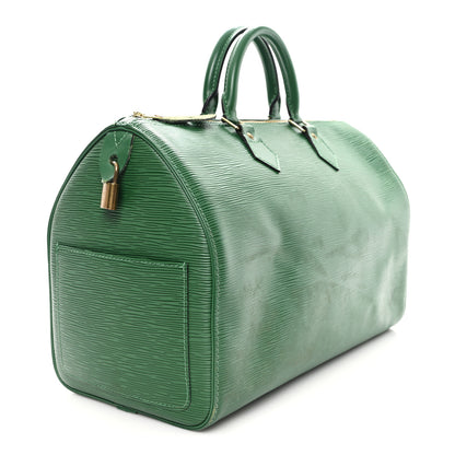 Louis Vuitton Epi Speedy 35 Borneo 3 of 11