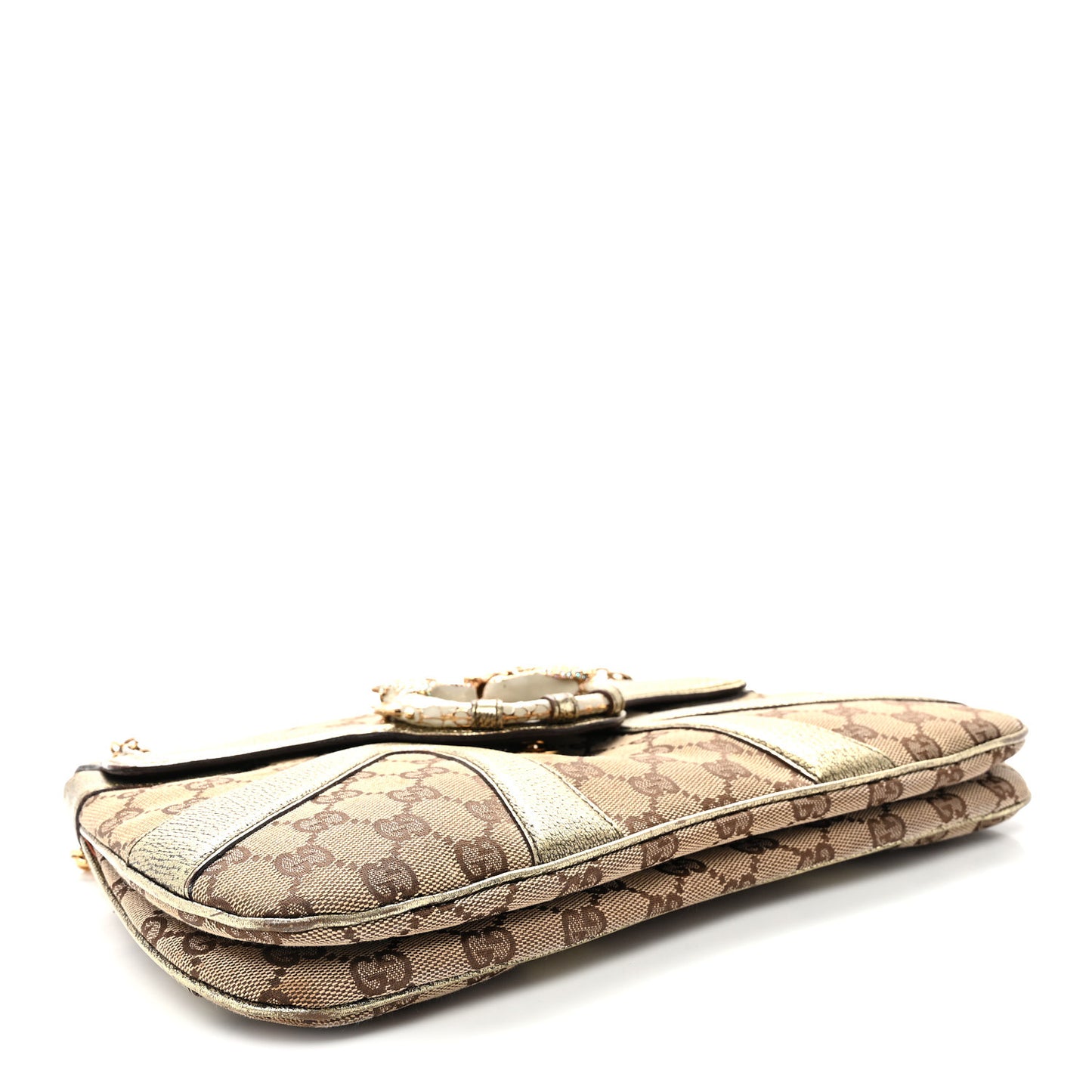 Monogram Tom Ford Jeweled Dragon Bag Gold
