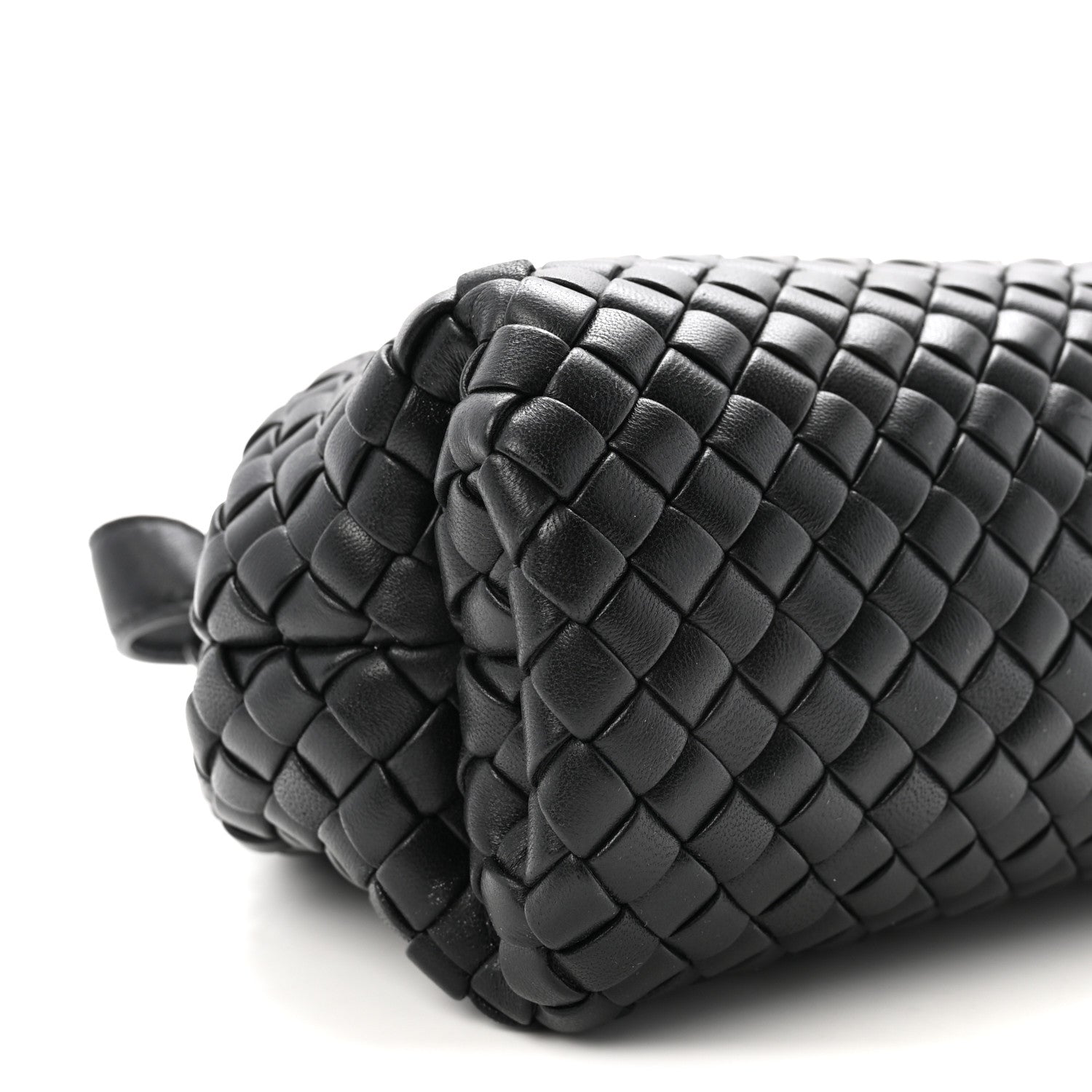 Bottega Veneta Nappa Intrecciato Padded Small The Top Handle Tote Bag Black 8 of 9