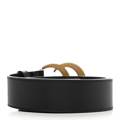 Gucci Calfskin Double G 40mm Belt 80 32 Black 2 of 5