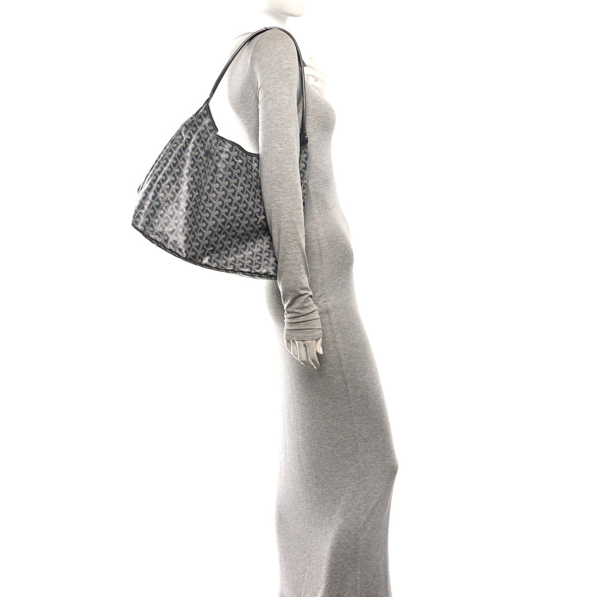 Goyardine Boheme Hobo Grey