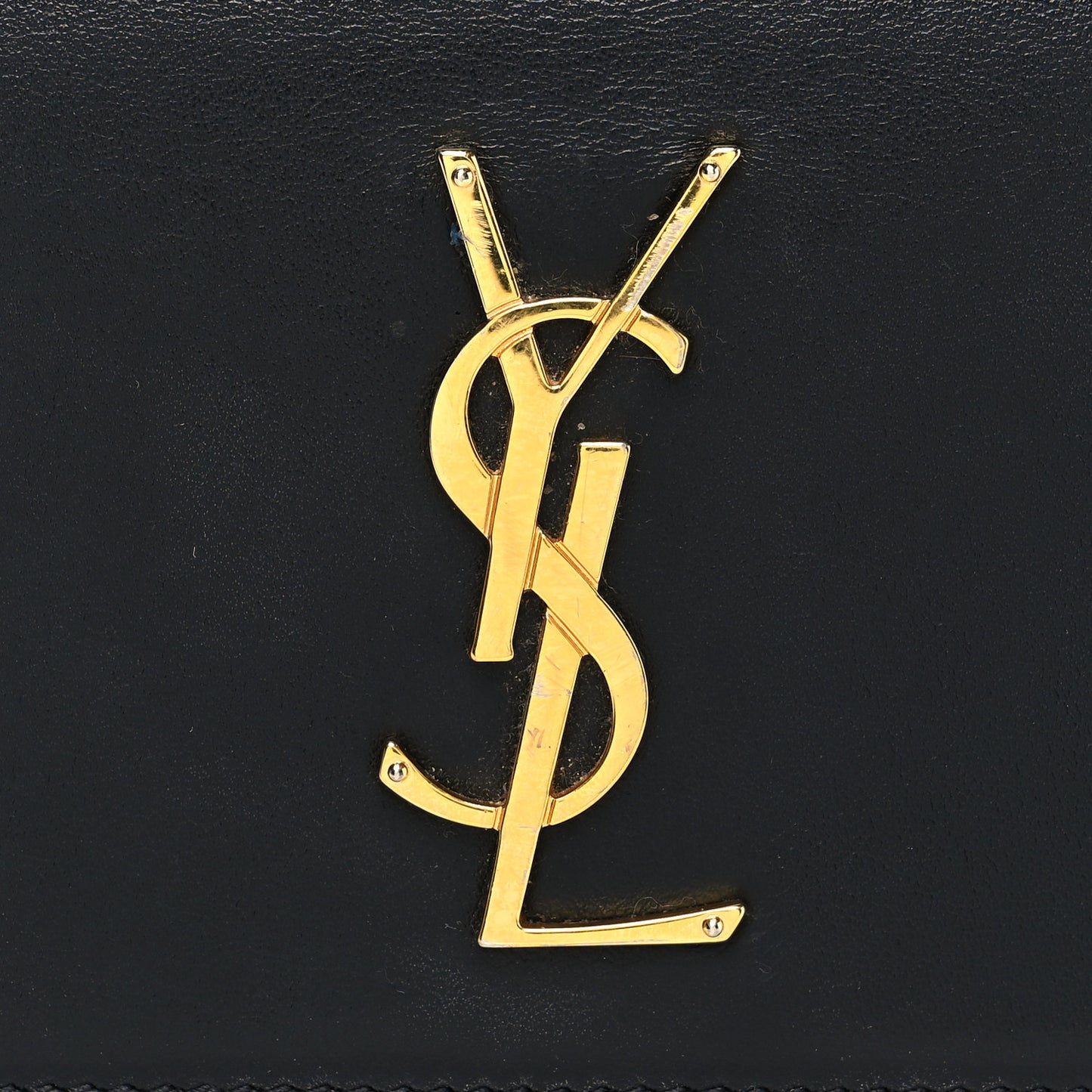 Smooth Calfskin Monogram Kate Belt Bag Black