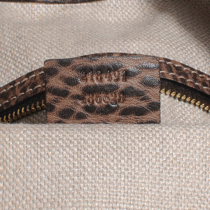 Gucci Monogram Large New Jackie Shoulder Bag 7 of 9