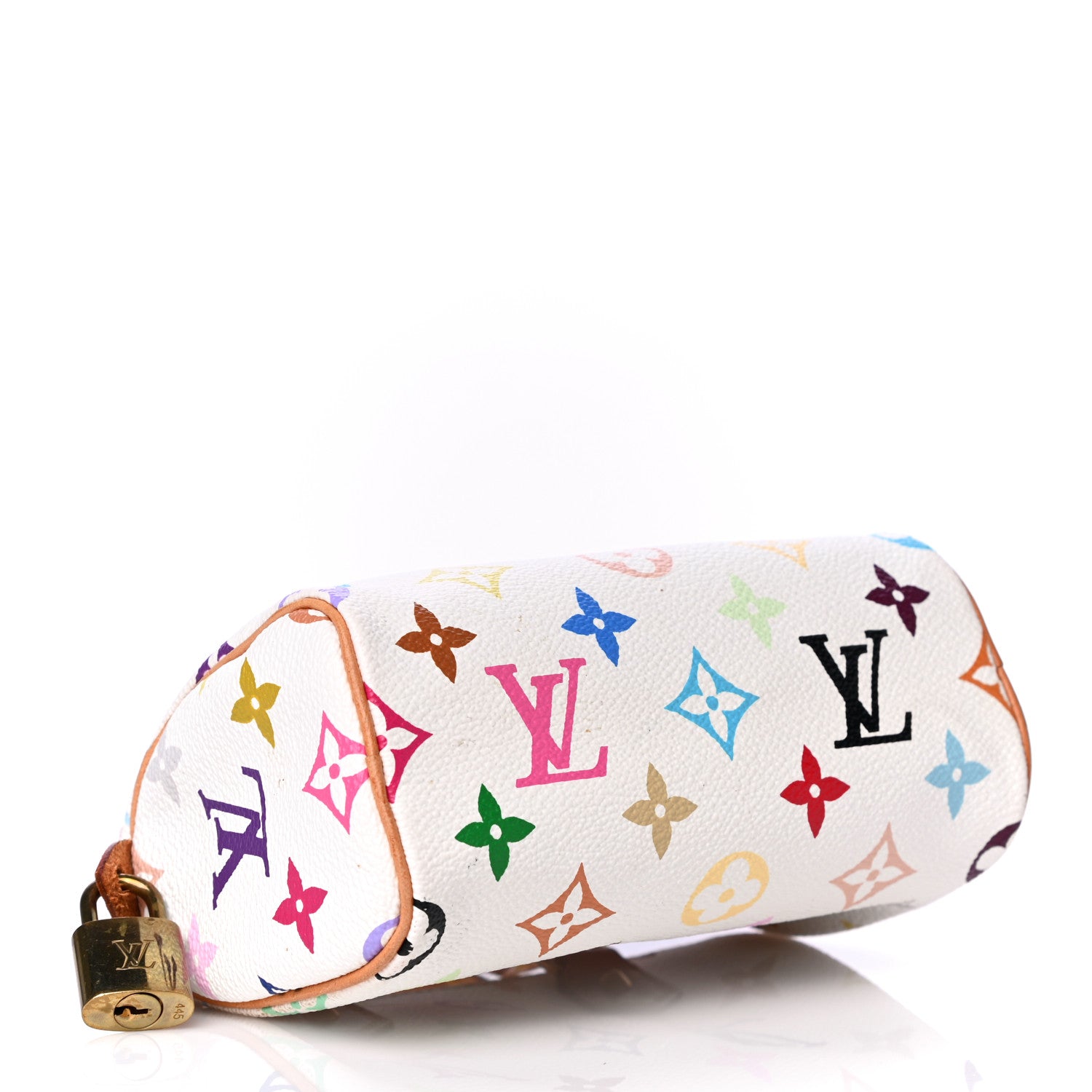 Louis Vuitton Monogram Multicolor Mini Sac HL Speedy White 5 of 8