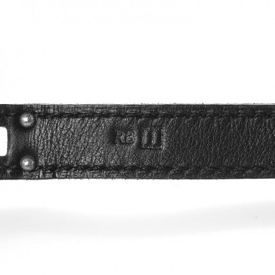 Hermes Box Kelly Double Tour Bracelet S Black 4 of 5