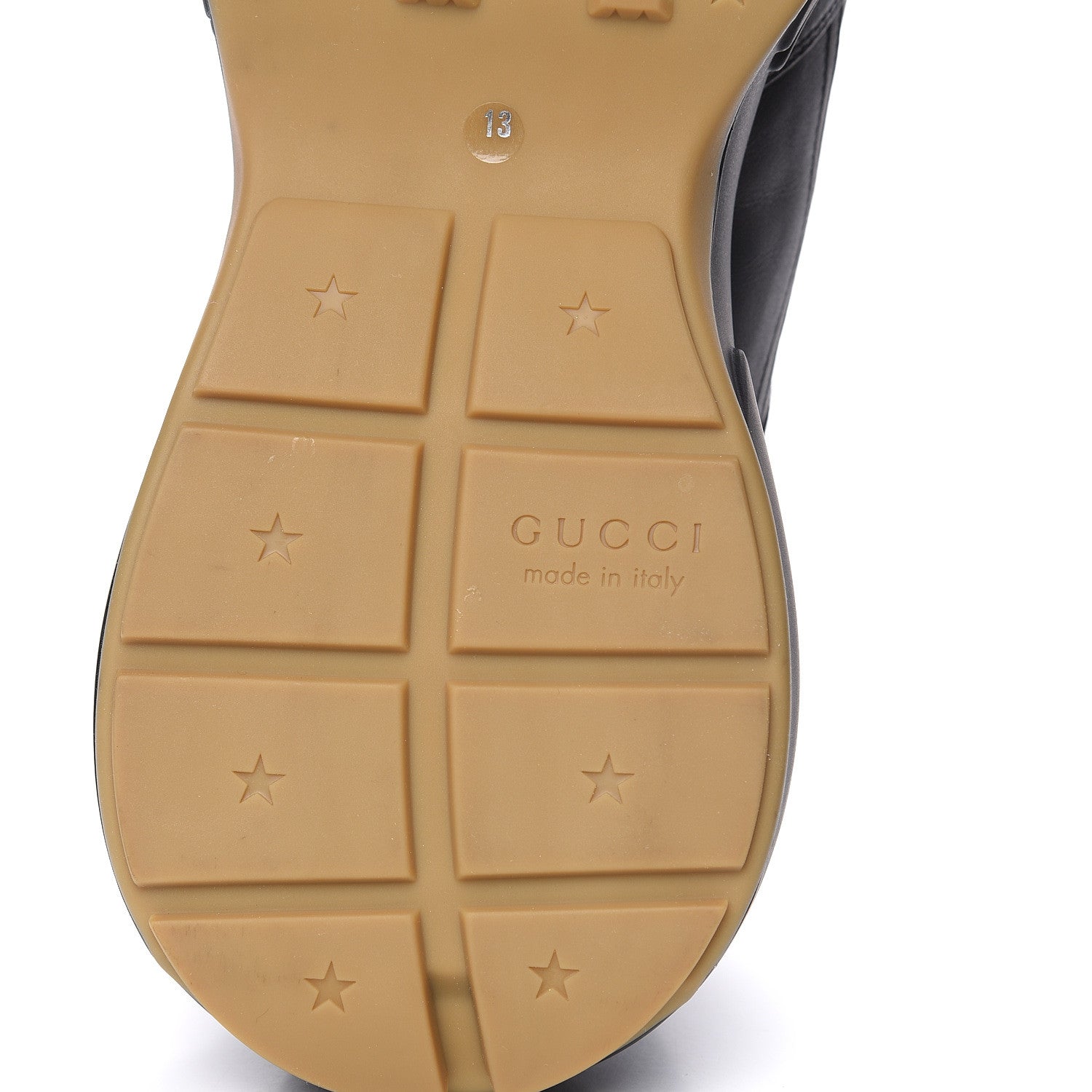 Gucci X SEGA Calfskin Logo Mens Rhyton Sneakers 13 Black 6 of 8