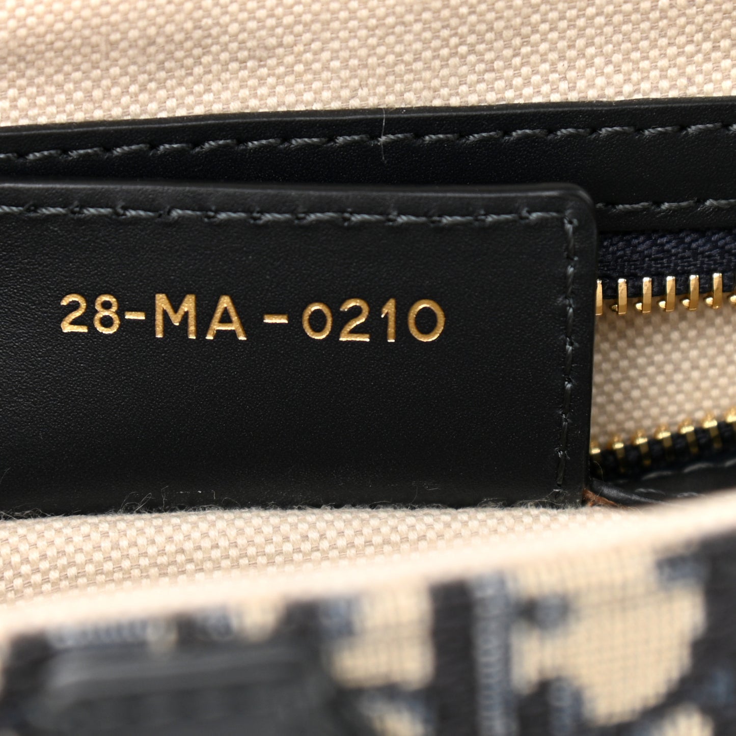 Oblique Saddle Bag Blue