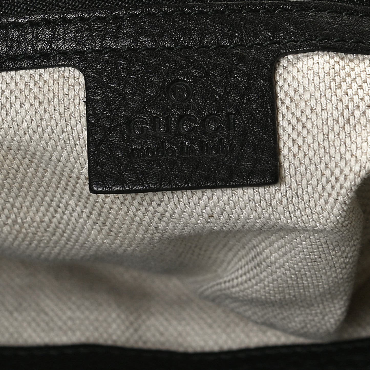 Pebbled Calfskin Medium Soho Chain Shoulder Bag Black