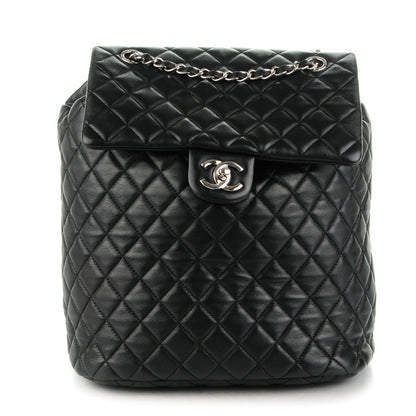 Chanel Lambskin Quilted Large Urban Spirit Backpack Black 1 of 8