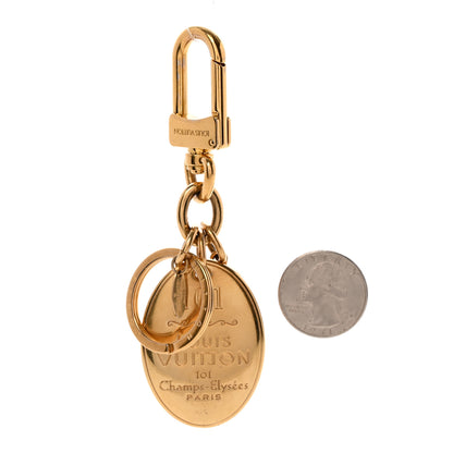 Louis Vuitton 101 Champs Elysees Maizeon Key Holder Gold 2 of 6