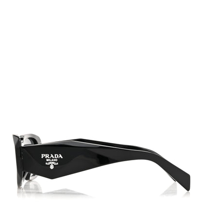 Prada Acetate Symbole Sunglasses SPR 17W Black 3 of 8