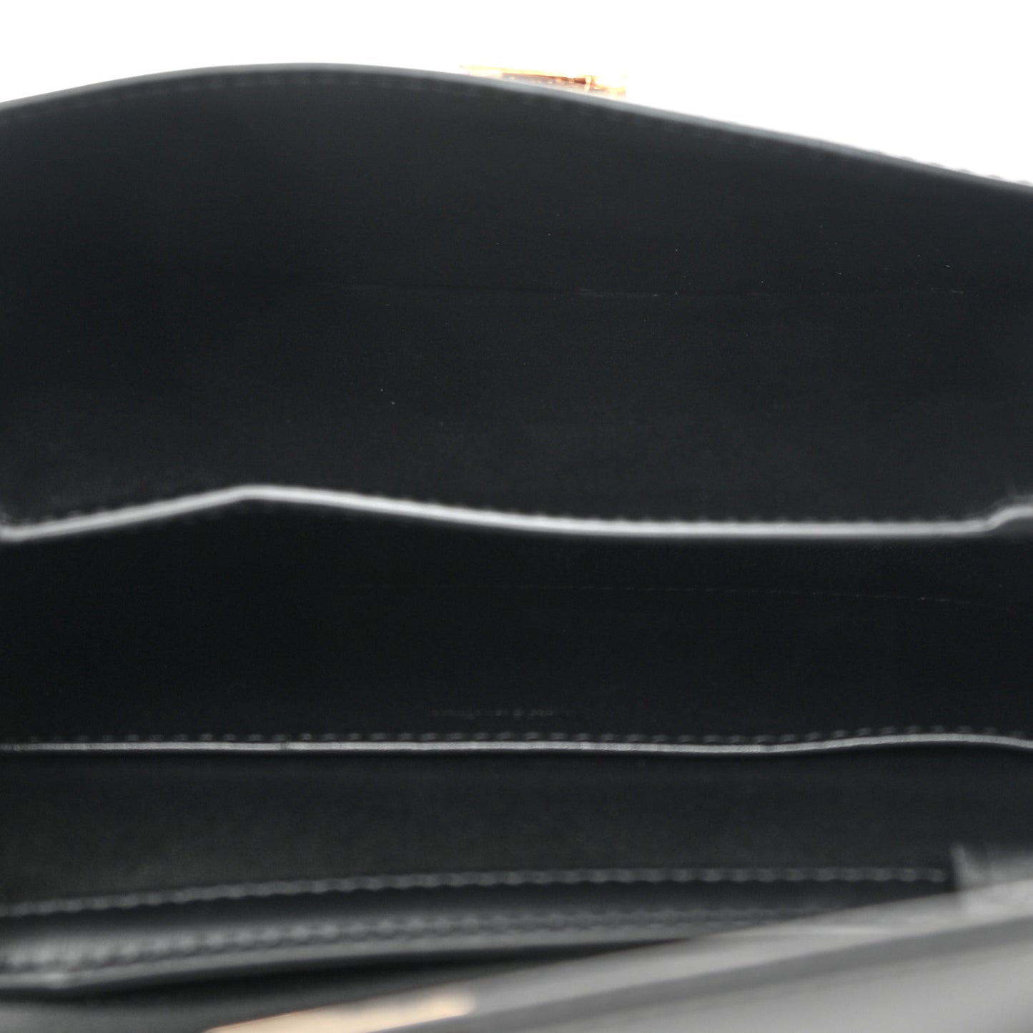 Box Calfskin Teen Classic Box Flap Bag Black