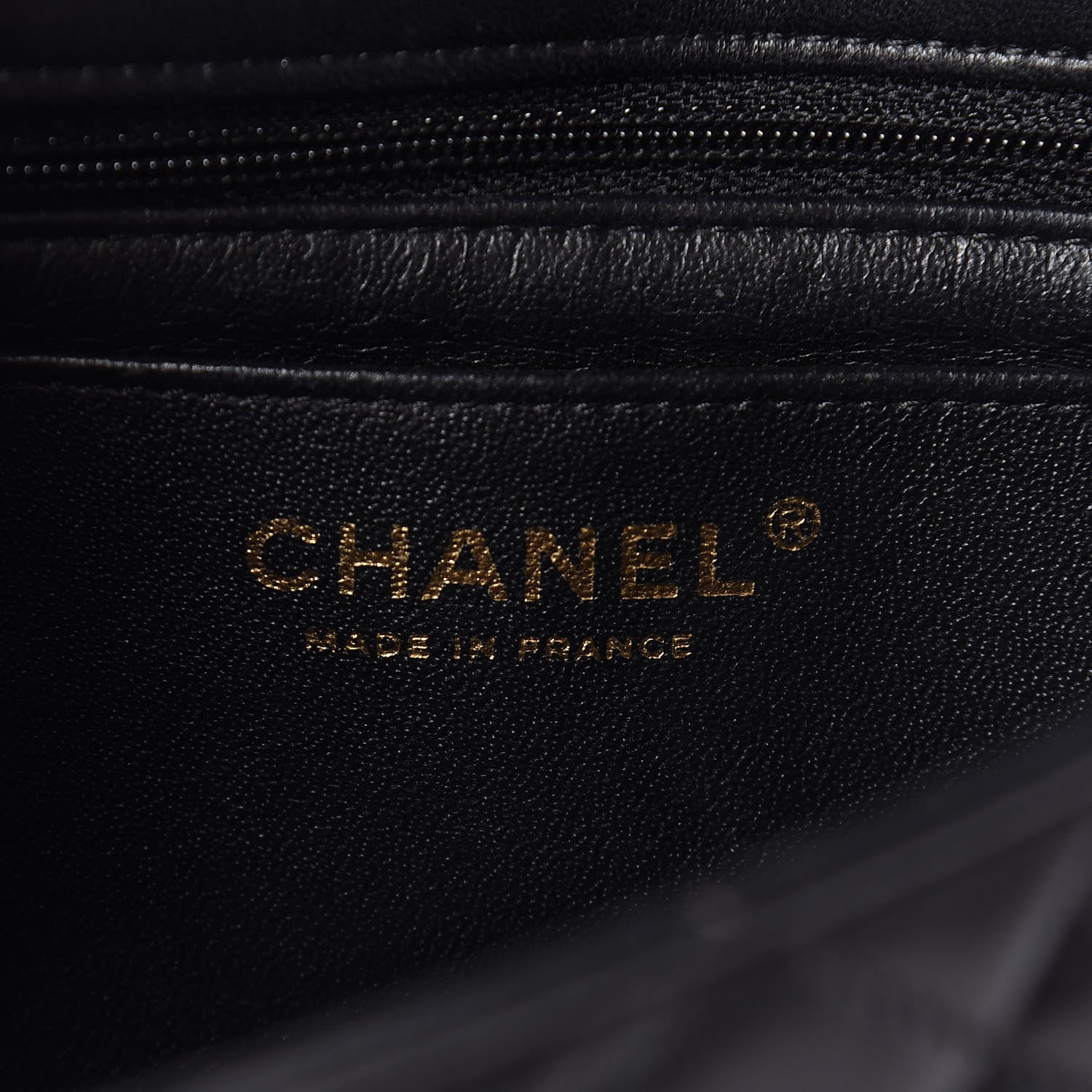 Chanel Lambskin Quilted Mini Rectangular Flap Black 8 of 10