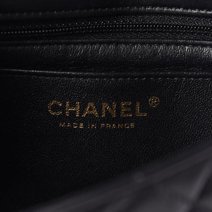 Chanel Lambskin Quilted Mini Rectangular Flap Black 8 of 10