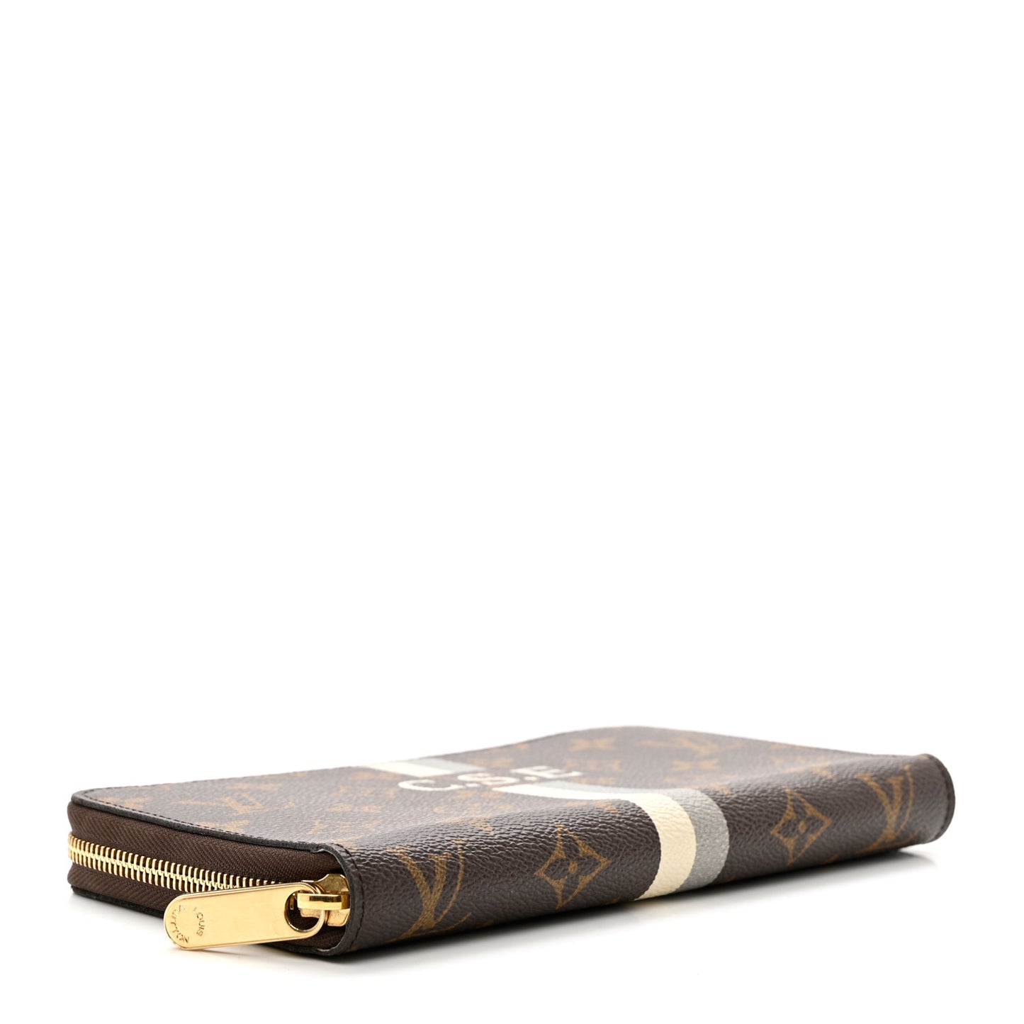 Monogram My LV Heritage Zippy Organizer Wallet White Gris