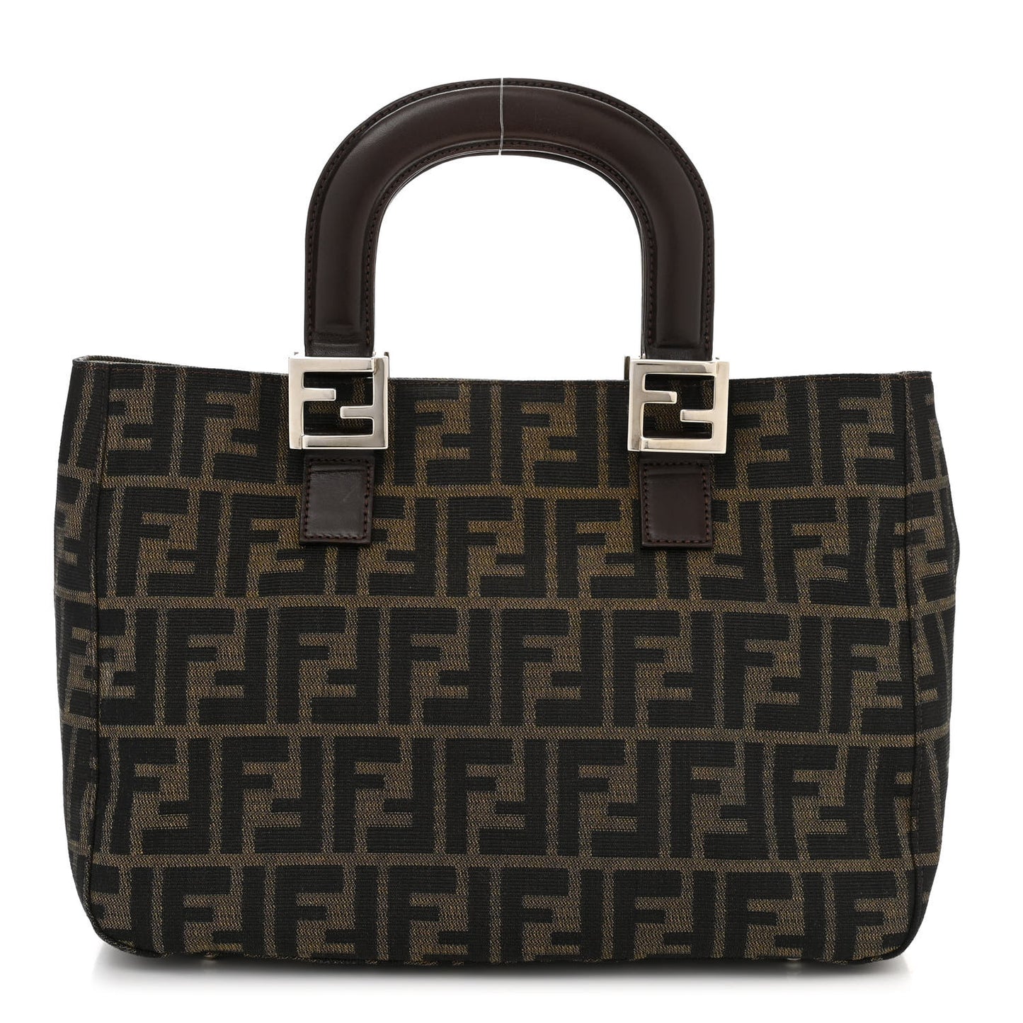 Zucca Top Handle Tote Tobacco