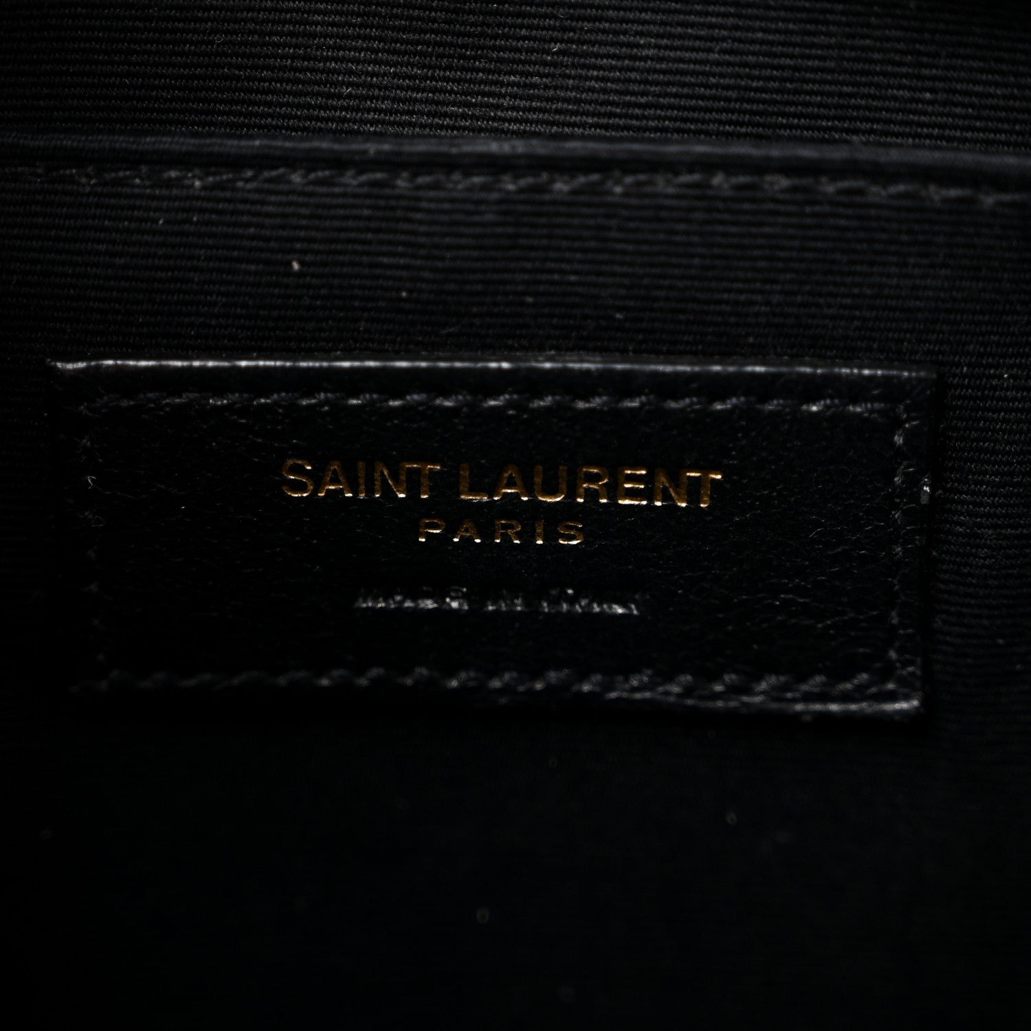 Saint Laurent Calfskin Matelasse Monogram Lou Camera Bag Dark Beige 6 of 15