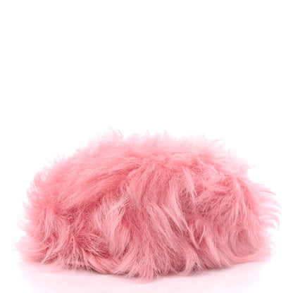 Chanel Shearling Lambskin CC Hook Card Holder Pink 4 of 10