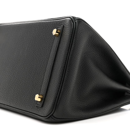 Hermes Togo Birkin 30 Black 10 of 11