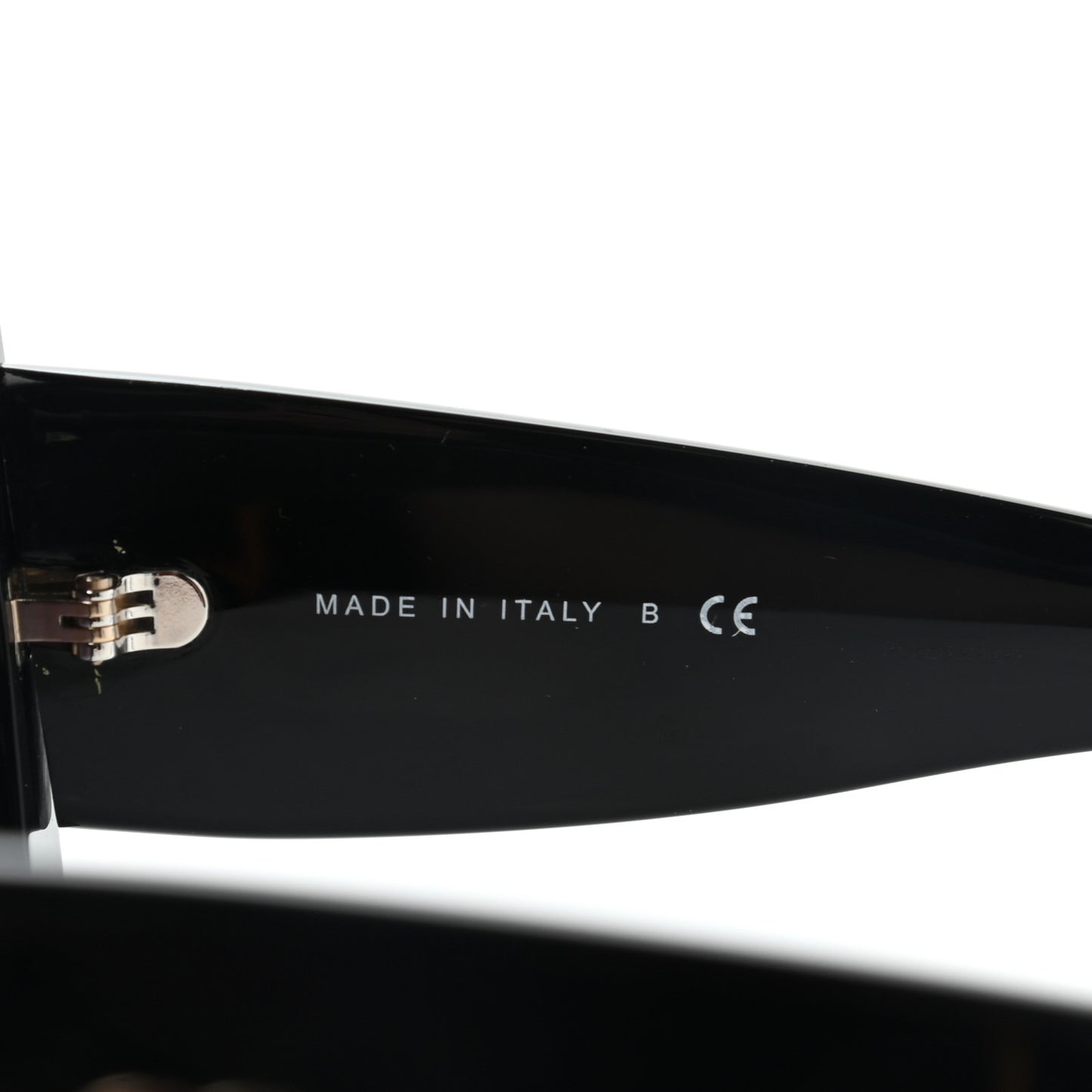 Acetate Rectangle Sunglasses 5435 Black