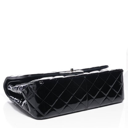 Chanel Patent Jumbo Double Flap Black 4 of 8