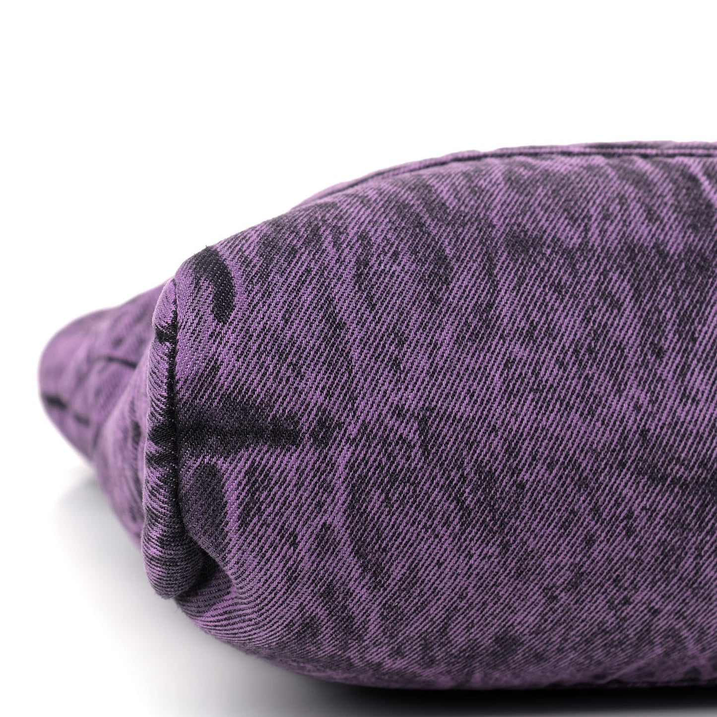 Denim Quilted Large 31 Denimpression Shopping Bag Purple Black