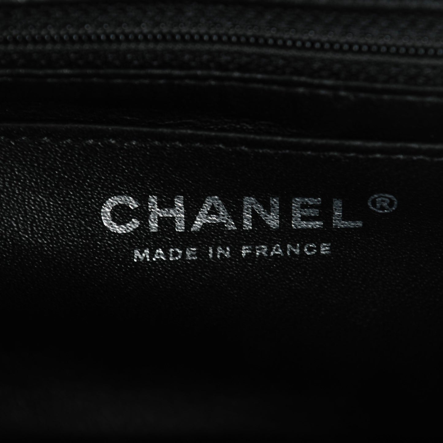 Patent Calfskin Quilted Mini Rectangular Flap Black