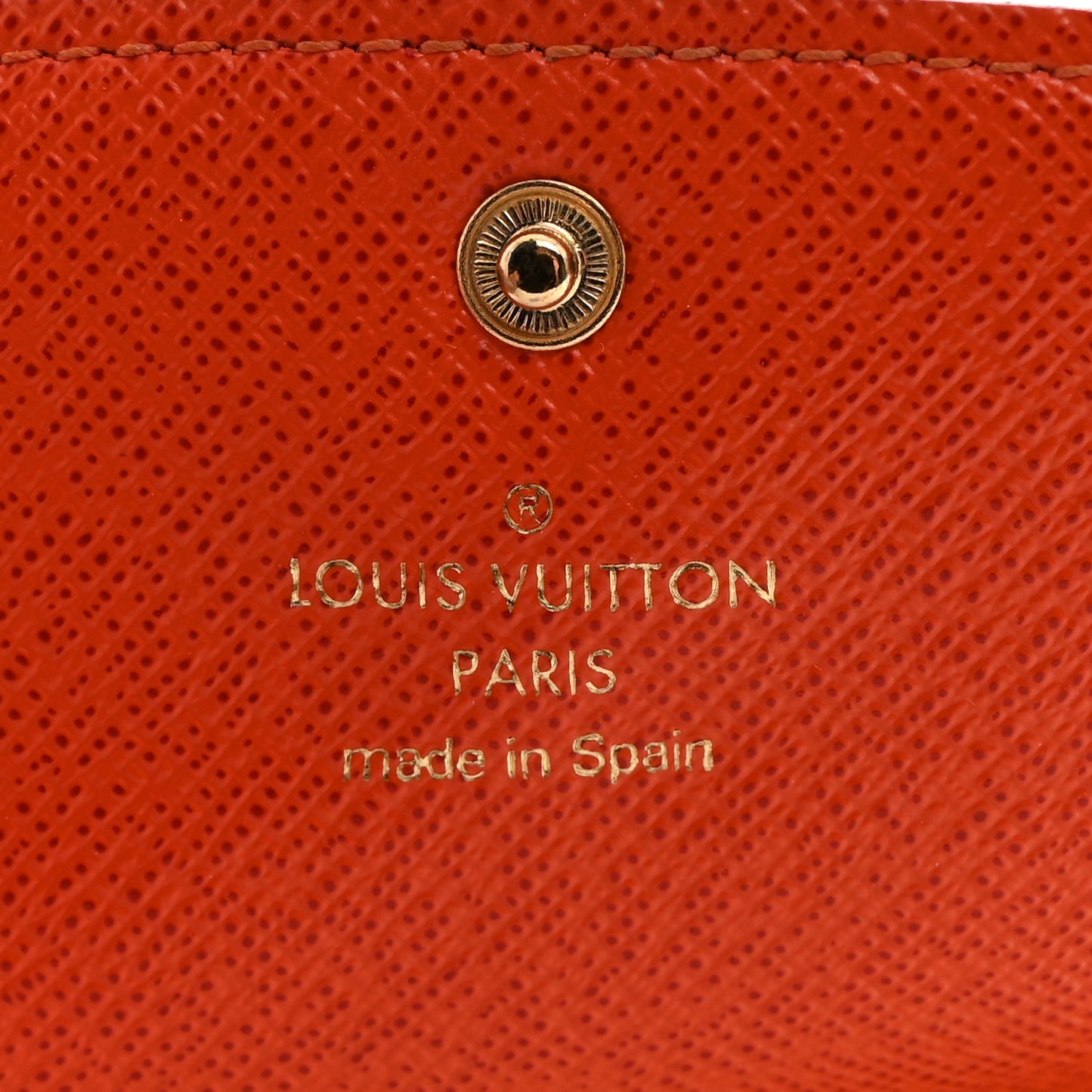 Monogram Emilie Wallet Poppy