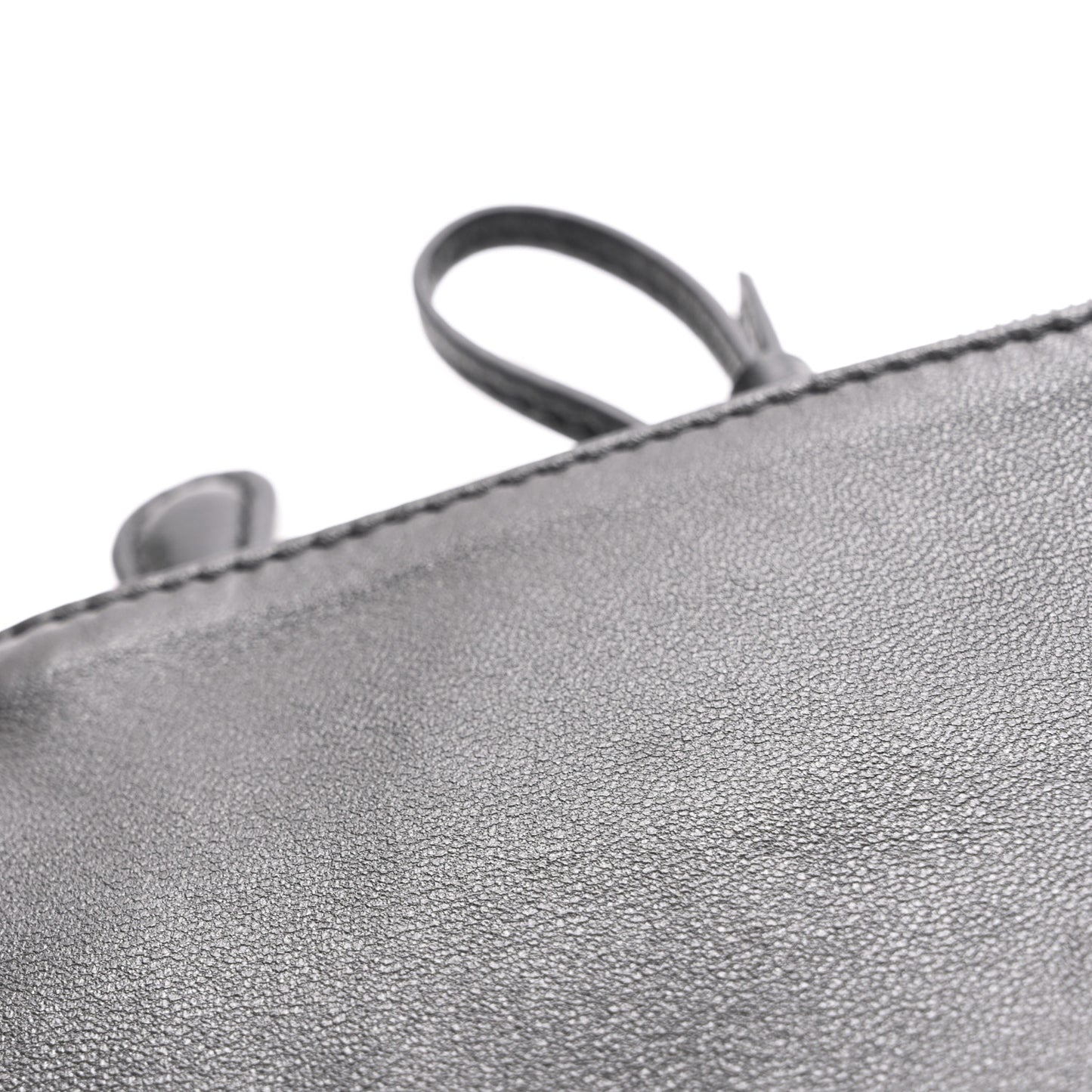 Nappa Wristlet Pouch Black