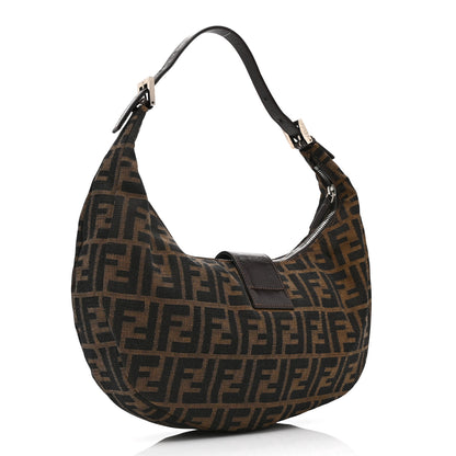 Fendi Zucca Hobo Tobacco 3 of 10