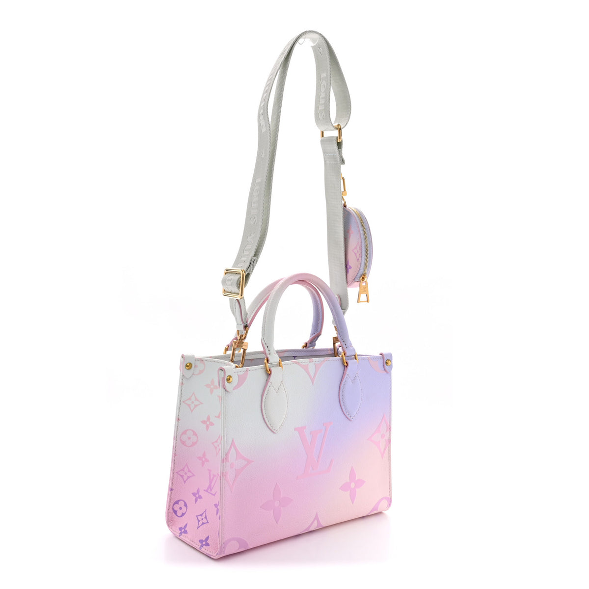 Monogram Giant Spring In The City Onthego PM Sunrise Pastel