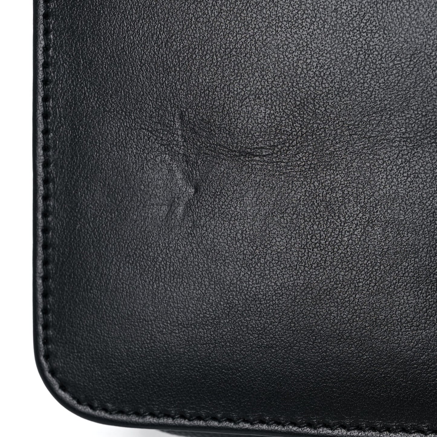 Caviar Quilted Boy Wallet On Chain WOC Black