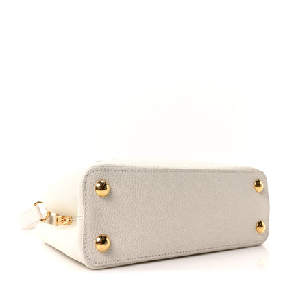 Louis Vuitton Taurillon Capucines BB Blanc Casse 4 of 9