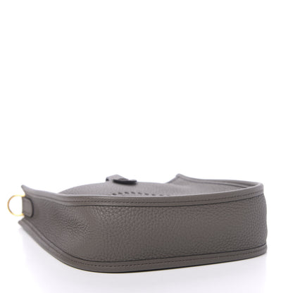 Hermes Taurillon Clemence Evelyne TPM Etain 4 of 11