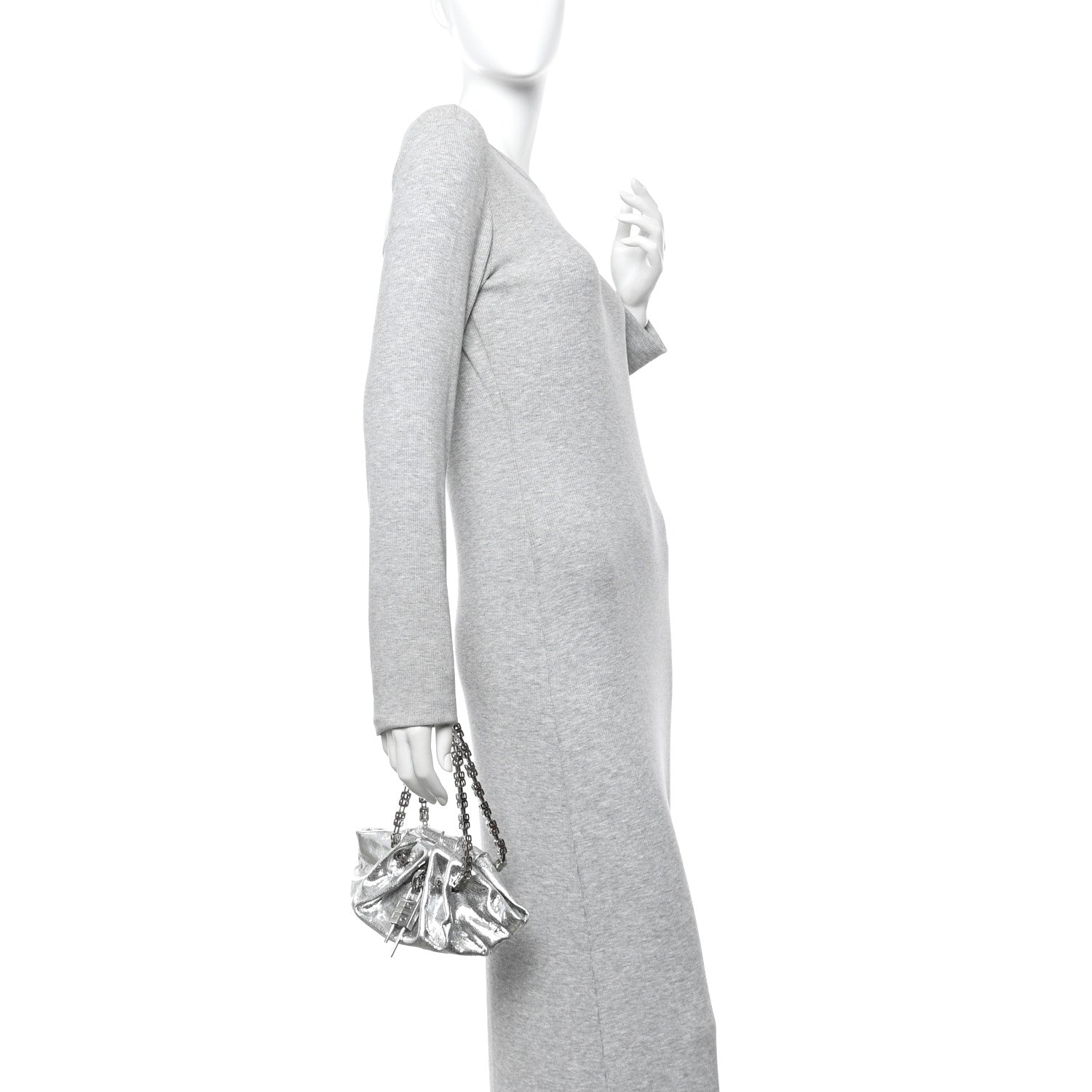 kenny silver mini dress Givenchy Metallic Calfskin Kenny Mini Shoulder Bag Silver 1823527 –  FASHIONPHILE