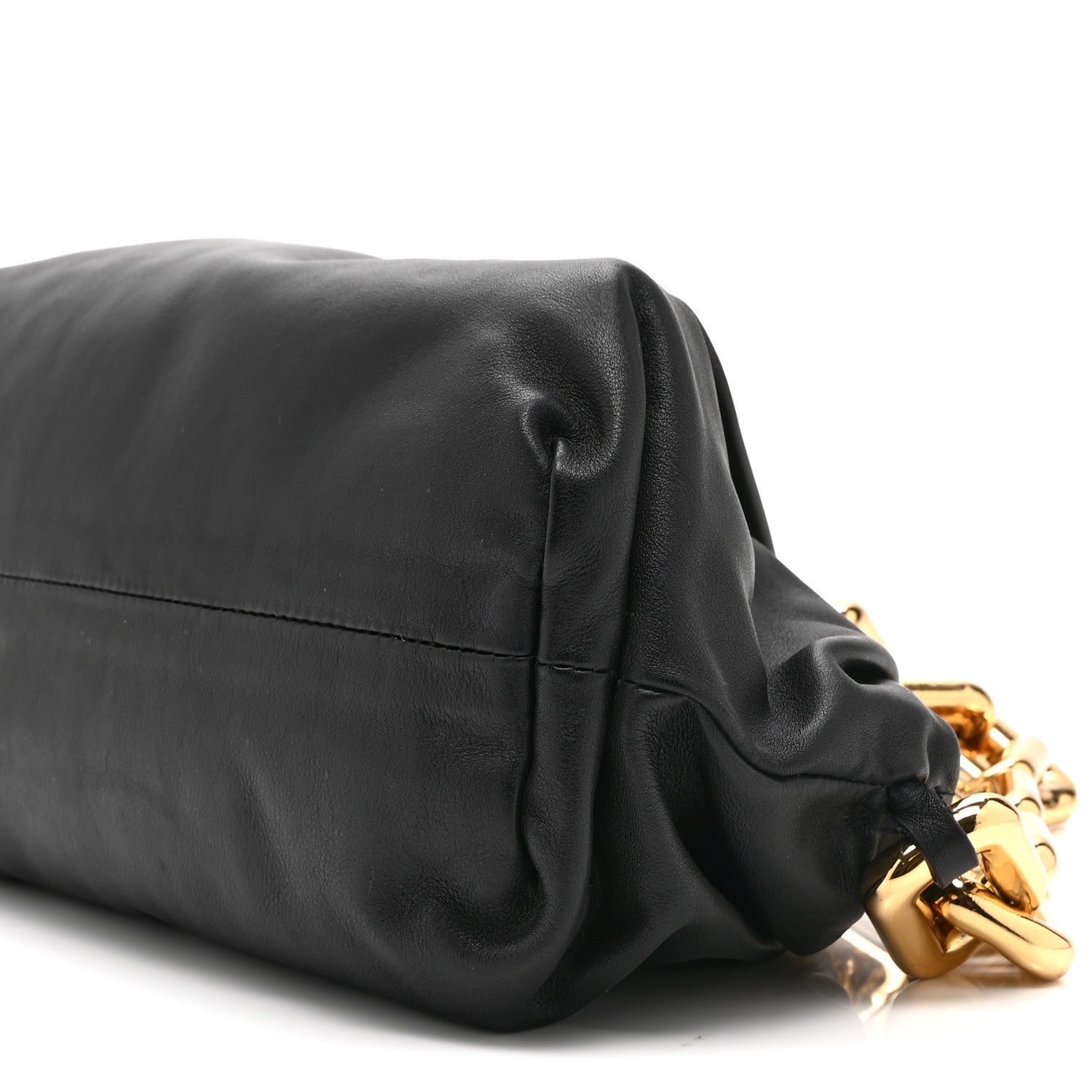 Bottega Veneta Calfskin The Pouch Chain Black 11 of 11