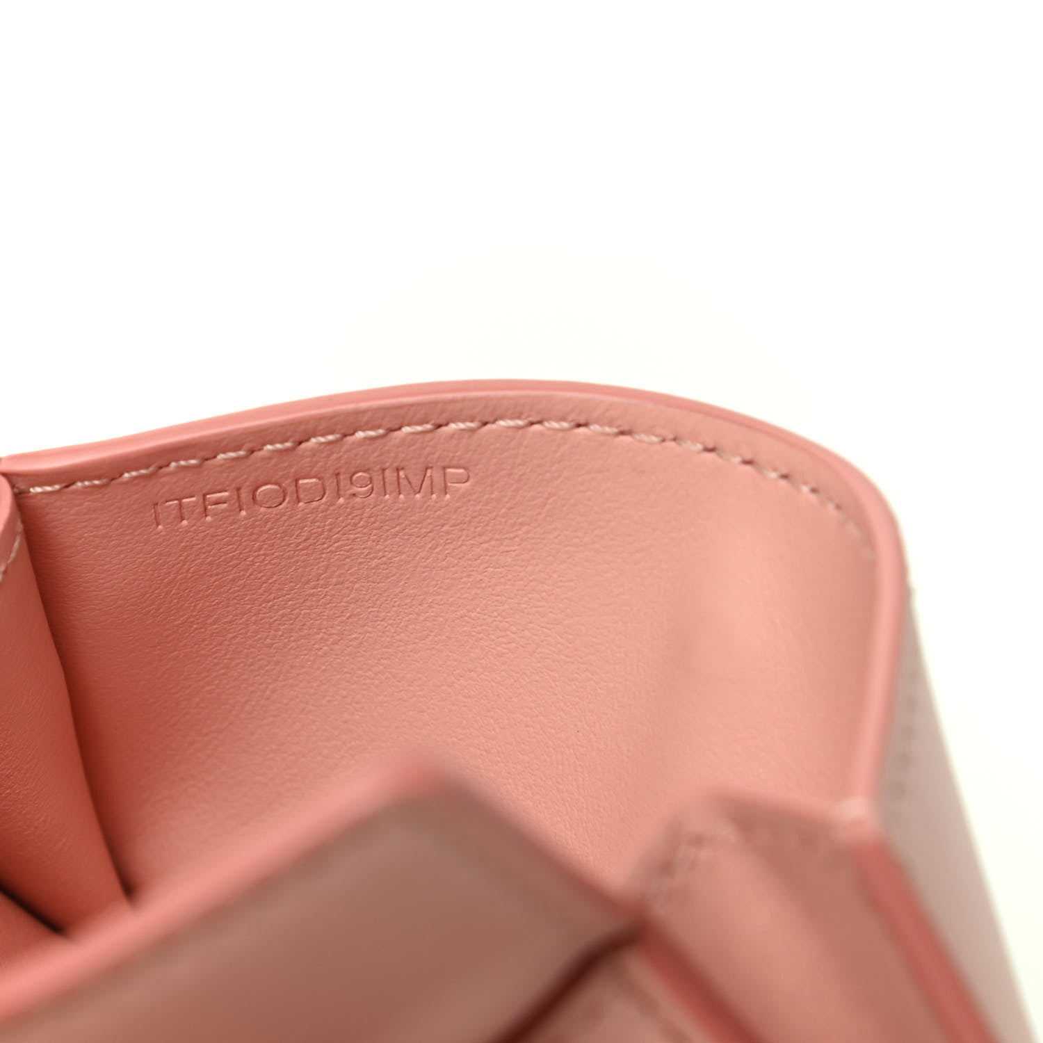 Burberry Calfskin Jessie Chain Card Case Blush Pink 8 of 11