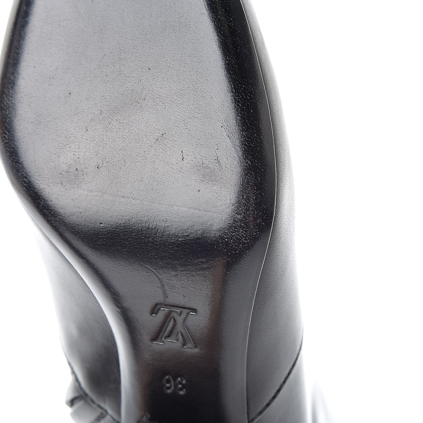 Lambskin Upstage Ankle Boots 36 Black