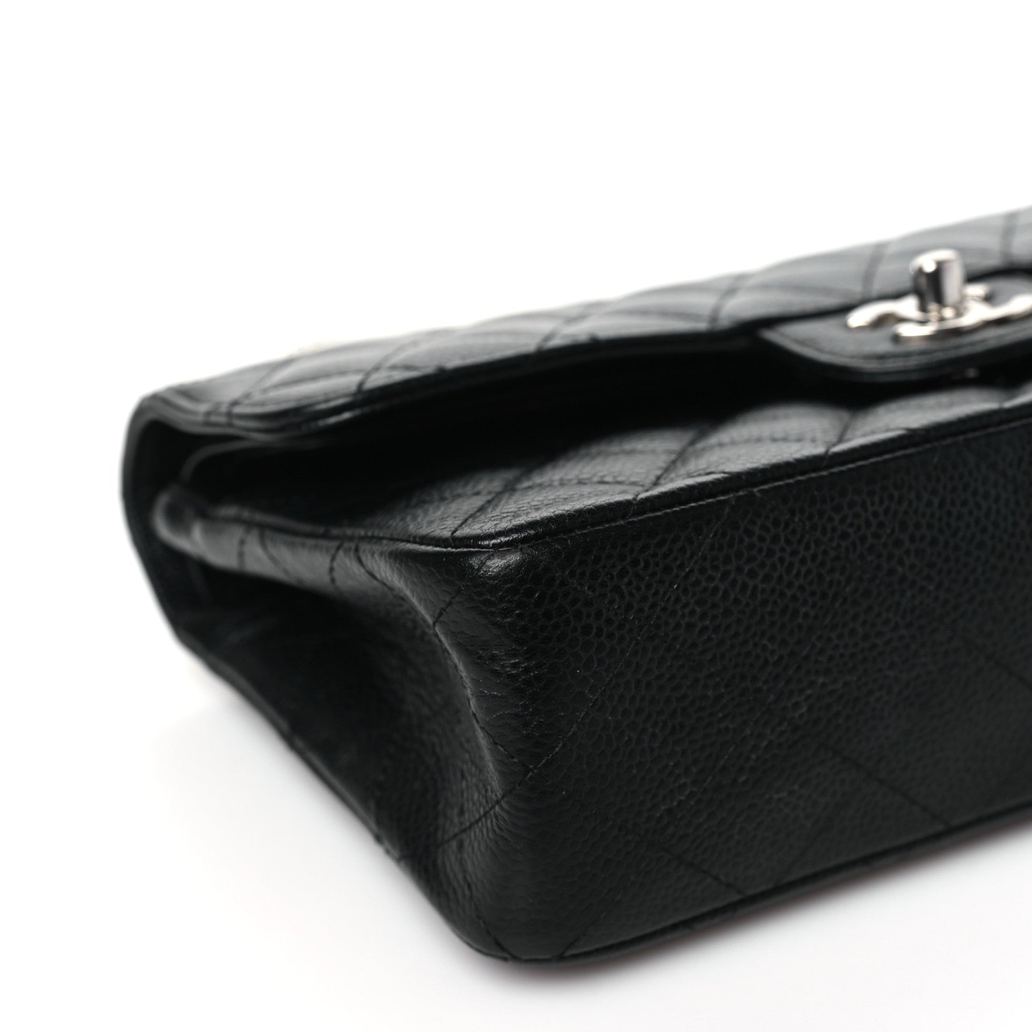 Chanel Caviar Quilted Small Double Flap Black 9 of 12