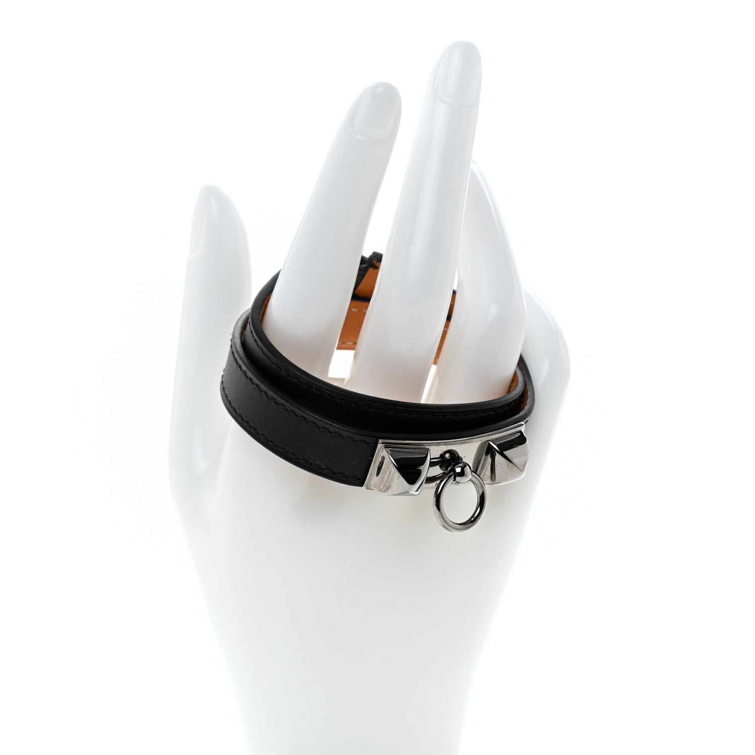 Hermes Box Rivale Double Tour Bracelet S Black 2 of 7