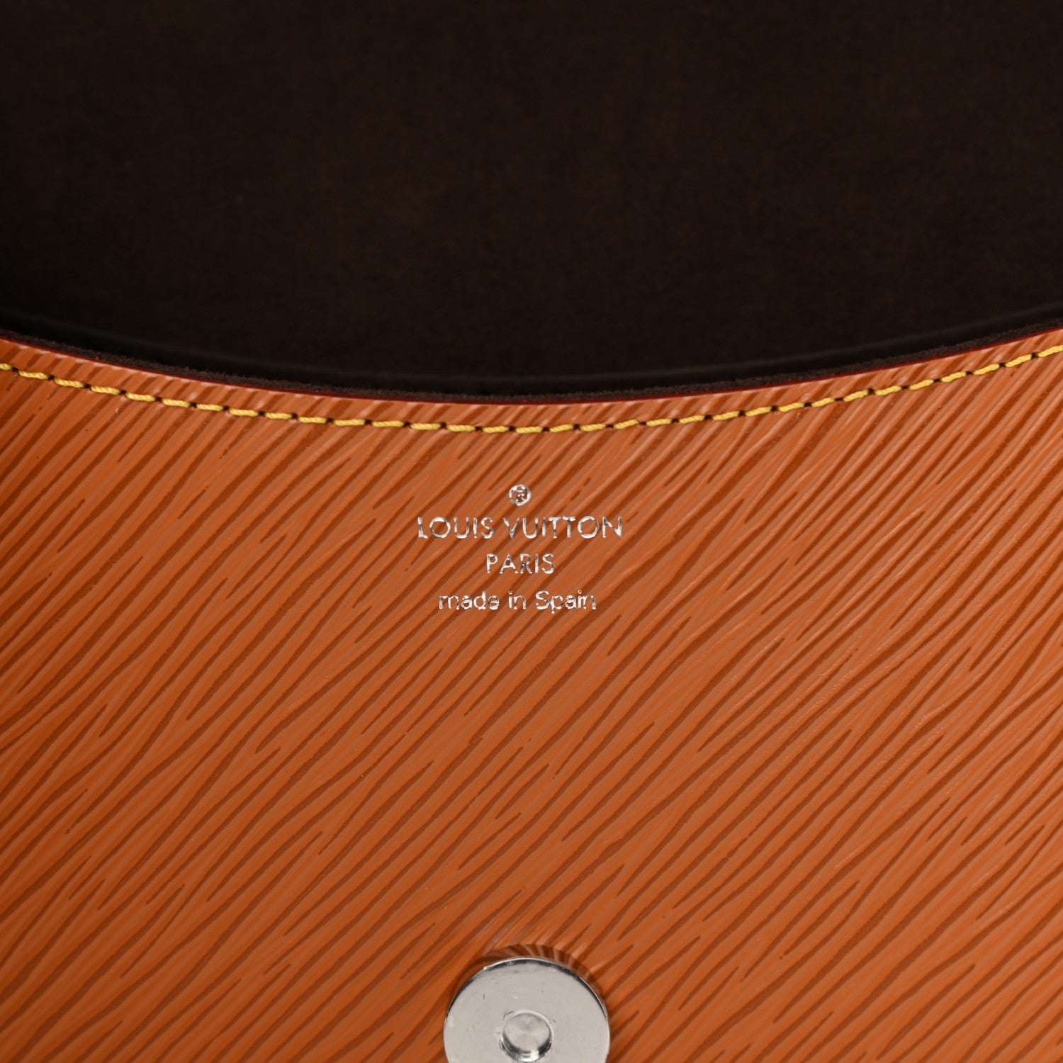 Louis Vuitton Epi Buci Crossbody Gold Honey 6 of 10