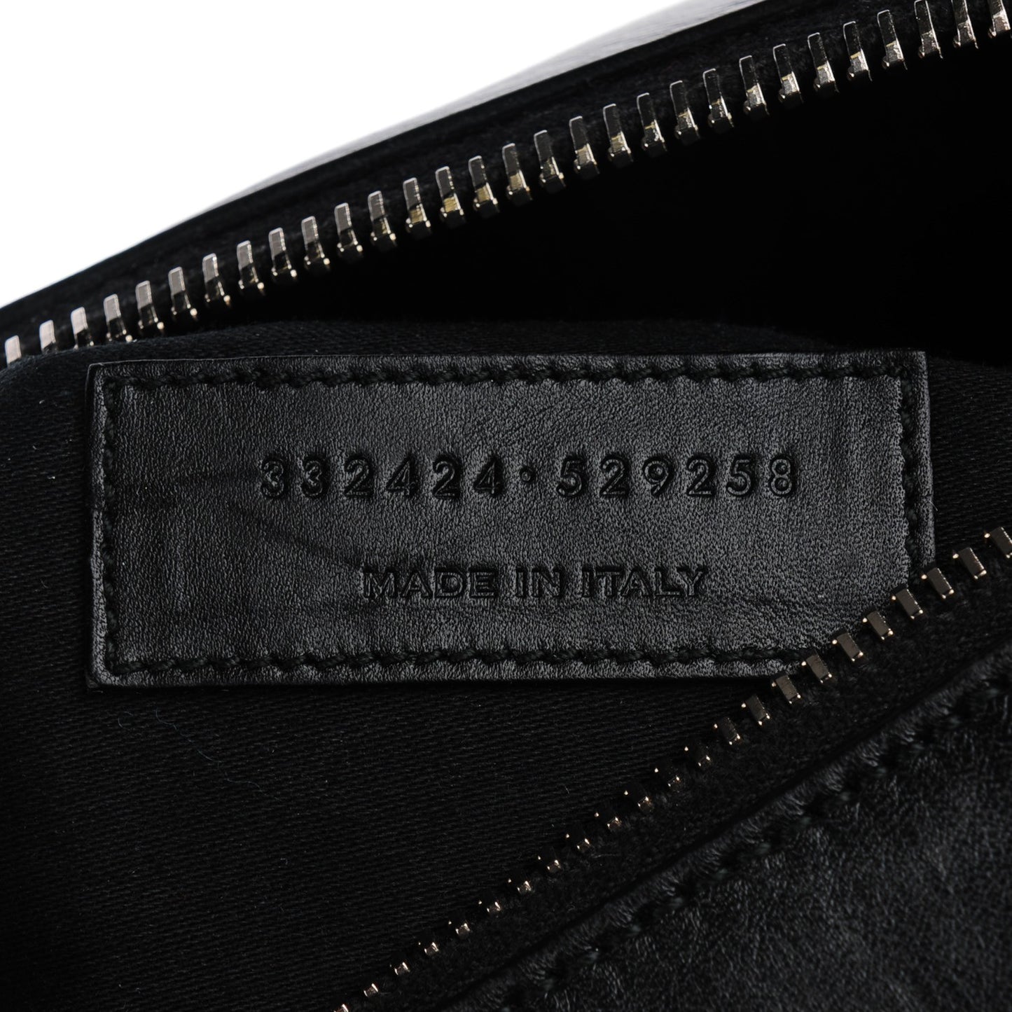 Calfskin Studded Classic Duffle 6 Black