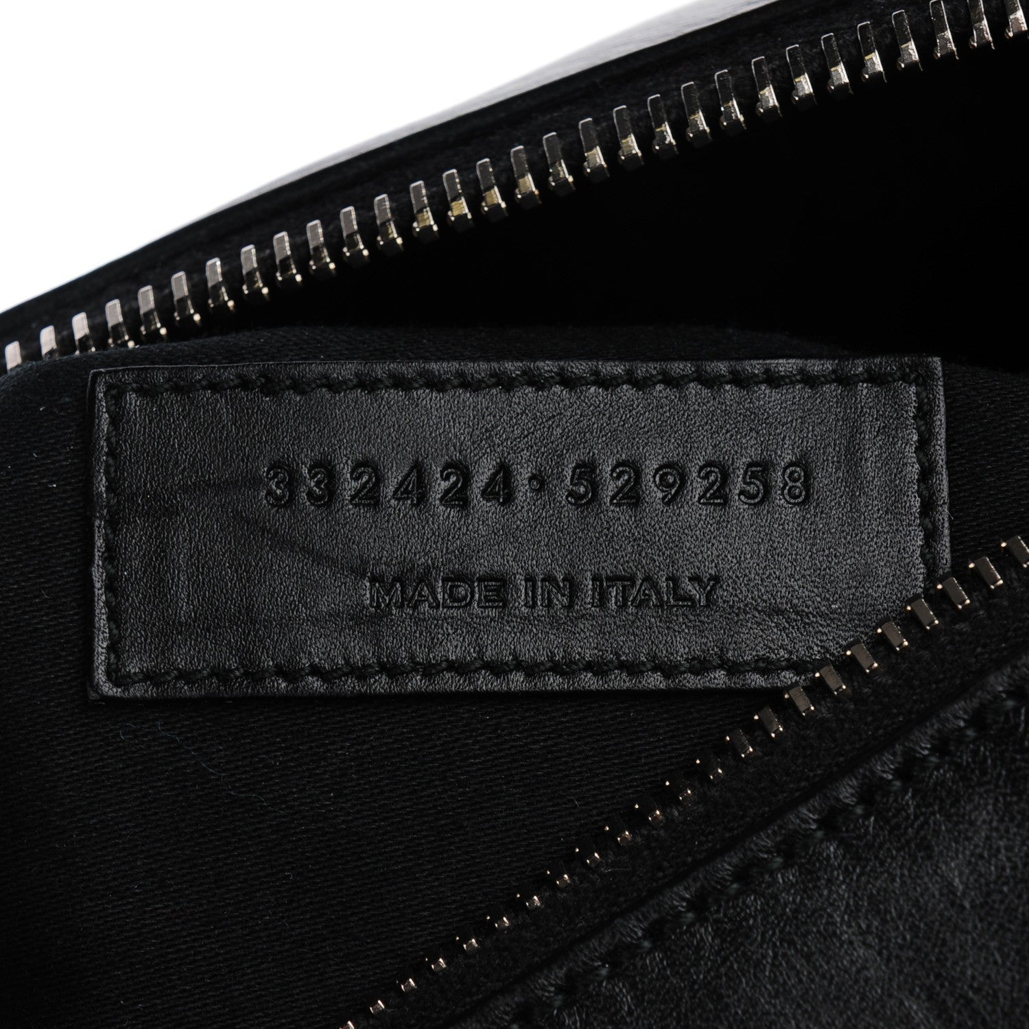 Saint Laurent Calfskin Studded Classic Duffle 6 Black 8 of 8