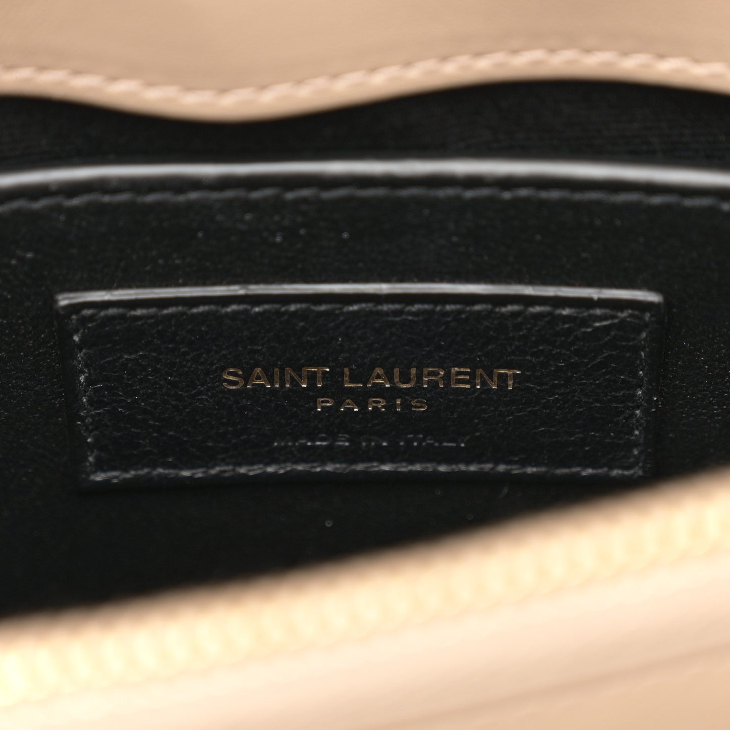 Calfskin Y Quilted Monogram Small Loulou Chain Satchel Dark Beige