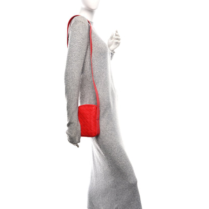 Bottega Veneta Nappa Intrecciato Phone Case Crossbody Bag Redstone 2 of 9