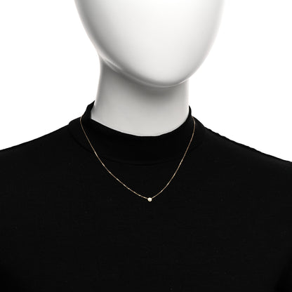 Cartier 18K Yellow Gold Diamond XS D'Amour Pendant Necklace 2 of 5