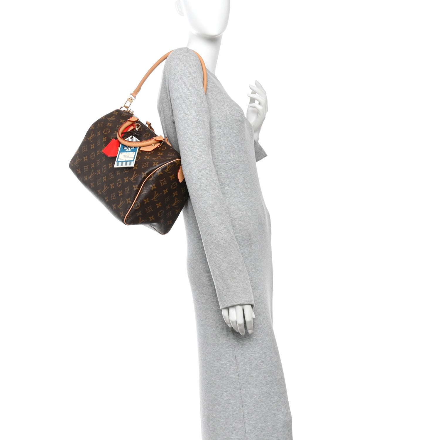 Louis Vuitton Monogram Speedy Soft 30 Crafty Red 2 of 10